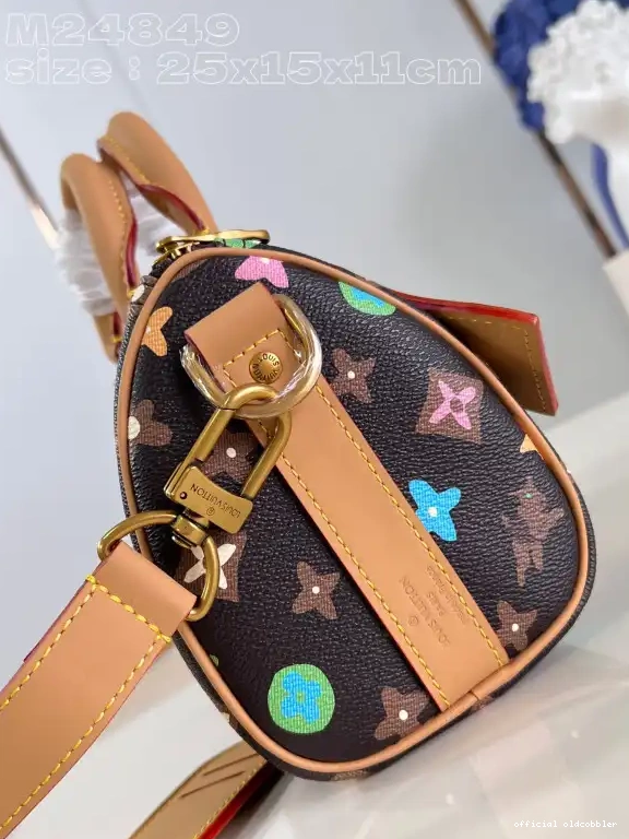 Official oldcobbler LOUIS KEEPALL VUITTON 25 BANDOULIÈRE 0705
